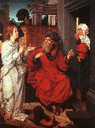 Jan Provost Abraham, Sarah and the Angel USA oil painting reproduction